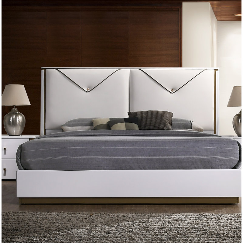 Orren Ellis Dag Upholstered Low Profile Platform Bed Wayfair